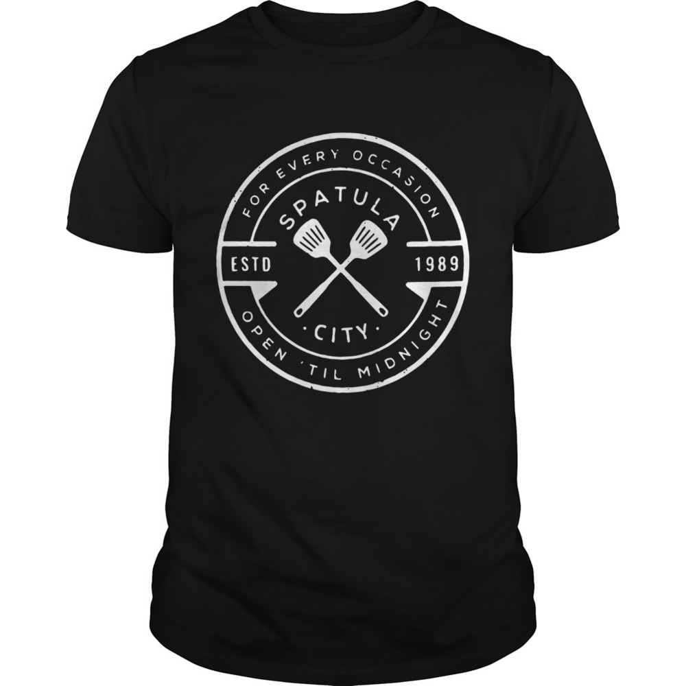 Spatula City 1989 For Every Occasion Open Til Midnight Shirt - Picture 1 of 4